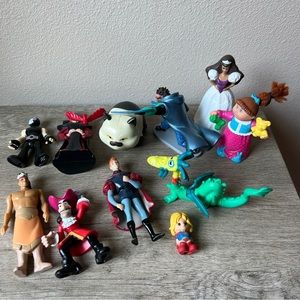 Vintage Collectible Toy Lot Disney DC Comics Barbie Cabbage Patch